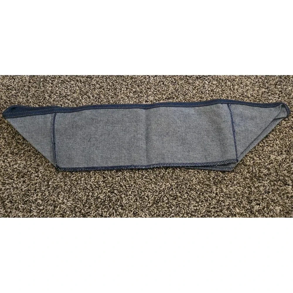 Longaberger Blue Denim Letter Tray Liner 13